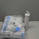 Amazon Basics Vacuum Compression Space Saving Storage Bags with Hand Pump for Clothes Packing, Pack of 15, Multiple Sizes, White