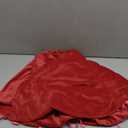 xo, Fetti Red Velvet Christmas Tree Skirt | 41" | Pinkmas Holiday Decorations, Merry Xmas Party Accessory, Girly Tree Stand Collar Blanket, Ruching Details