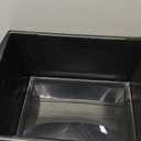 Storex 5.5 Gallon Storage Bin – Plastic Classroom Organizer for Books and Supplies, Black, 1-Pack (61429A06C)