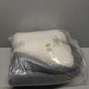 Bedsure Cat Beds for Indoor Cats - 2 in 1 Cat Cave House Tent for Kittens and Small Pets with Removable Washable Cushioned Pillow, Foldable Kitten Hideaway with Non-Slip Bottom, Grey, 17.3 inches