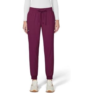 KOI Basics Women's 741 Gemma Jogger Pant (Wine)