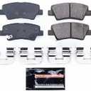 Power Stop Z23-1848 Rear Z23 Evolution Sport Carbon Fiber Infused Ceramic Brake Pads with Hardware For Hyundai Tucson 2016-2021, Kia Sportage 2017-2022 [Model Specific]