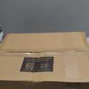 BESTSTAR 350PCS Clear and Black Disposable Plates Set for 50 Guests, 100 Plastic Plates, 50 Plastic Cups, 50 Pre-Rolled Napkins with Cutlery for Party, Thanksgiving, Birthday, Halloween, Christmas