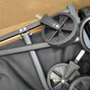 Hikenture Collapsible Wagon Cart with Wheels, 220 lbs Foldable Wagon | 9 lbs Lightweight Portable Utility cart, All Terrain Folding Wagon for Grocery Shopping, Garden, Sports, Camping, Daily Use