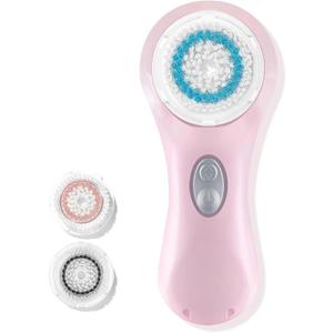 Microtree Electric Facial Cleansing Brush, Sonic Vibrating Rechargeable Face Scrubber Exfoliator, 2 Speeds for Gentle Clean, Face Wash Brush - No Rotation, Safe for All Skin Types