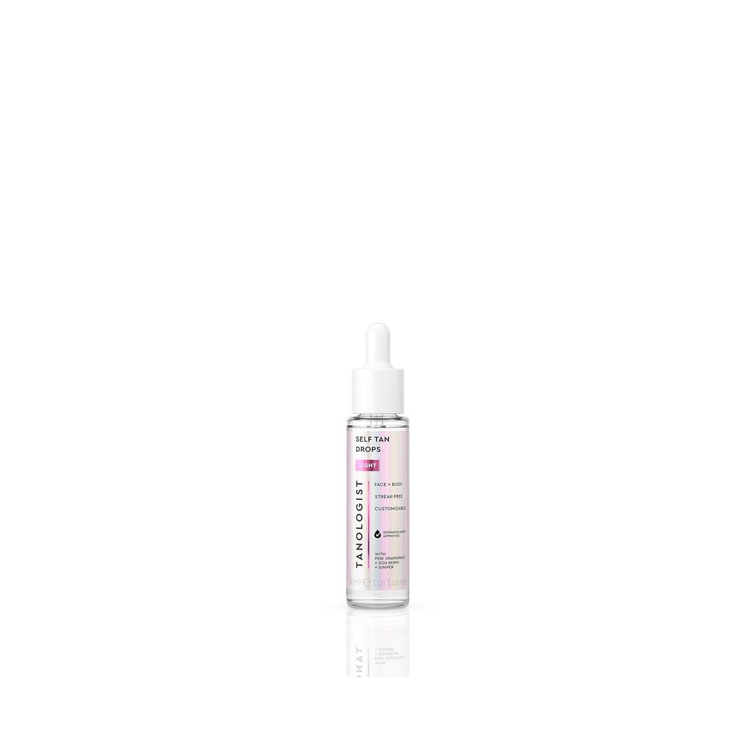 Tanologist Light Self Tan Drops, Streak-Free Body & Face Tanning Drops, No Fake Tan Smell, For Moisturizer & Lotion, Bronzing Face Tanner, Skincare Ingredients, Vegan, 1.01 fl. oz/30 ml Bottle Tanologist Light Self Tan Drops, Streak-Free Body & Face Tanning Drops, No Fake Tan Smell, For Moisturizer & Lotion, Bronzing Face Tanner, Skincare Ingredients, Vegan, 1.01 fl. oz/30 ml Bottle