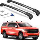 330lbs Lockable Roof Rack Cross Bars Compatible with 2021-2026 Chevrolet Chevy Suburban/Tahoe & GMC Yukon L/XL & Cadillac Escalade/Escalade ESV Aluminum Roof Rails Crossbar