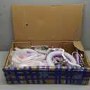 Princess Style Girls Bike with Basket for 2-13 Years Old Kids and Toddlers, 12 14 16 18 Inch Bicycle for Children with Training Wheels and Streamers, 20 Inch with Kickstand, Multiple Colors (Purple)