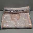 Collive Boho Kitchen Mats for Floor Cushioned, Anti Fatigue Waterproof Kitchen Rug Set of 2 Non Skid Comfort Standing Mat for Office, Sink, Laundry, 17.3"x29"+17.3"x47"(Coral & Greige)