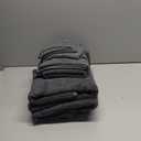 Utopia Towels 8 Piece Premium Towel Set, 2 Bath, 2 Hand, and 4 Wash Cloths, 600 GSM 100% Ring Spun Cotton, Highly Absorbent Towels for Bathroom, Gym, Hotel, and Spa, Grey