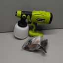 Cordless HVLP Paint Sprayer Compatible with Ryobi 18V ONE+ Battery 200W High Power Handheld Spray Gun with 4 Copper Nozzles 3 Spray Patterns 1000ML Container(Battery not Included)