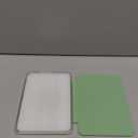 Case for 6" Kindle 11th Generation 2024/2022 Release, Light PU Leather Cover and Transparent Hard Back Shell, with Auto Sleep/Wake, Matcha Green