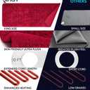 GENIANI Electric Heating Pad for Back Pain & Cramps Relief, Electric Throw, Auto Shut Off, Machine Washable, Moist Heat Pad for Neck & Shoulder - Mothers Day Gifts, 12x24 Viva Magenta