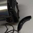 OVENTE Electric Deep Fryer, 0.9L Capacity, 840W with Adjustable Temperature, Locking Lid, Removable Fry Basket & Cool-Touch Handles, Stainless Steel Countertop Fryer, Silver FDM1091BR