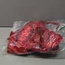 Large Plush Velvet Bows Set of 2 16-Inch Christmas Bow Tree Topper for Christmas Tree Decoration Door Window Decor (Burgundy)