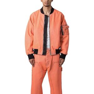 mnml Men's Denim Bomber Jacket XS