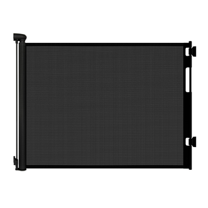 Retractable Baby Gates for Doorways, 55" Wide x 33" Tall Mesh Dog Gate