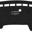 Car Dashboard Pad, for Dodge Ram 1500 2500 3500 2019 2020-2024 Dash Mat Sunshade Non-Slip Dustproof Protector Cover Accessories (LHD, Blue Edge)