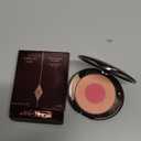 Charlotte Tilbury Cheek to Chic Powder Blush - Two-Tone Cheek Makeup with a Radiant, Luminous Finish - Buildable Color that Smooths, Buffs & Blends for a Light Reflecting Glow (Love Is The Drug - cool pink)