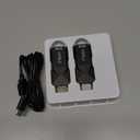 MEIRIYFA HDMI Extender Ethernet RJ45 to HDMI Adapter Repeater Over LAN Cat6 Cable Up to 196ft/60m 1080p Transmitter and Receiver from Displays for HDTV, PC, DVD