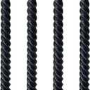 10 Inch Black Spiral Taper Candles for Dinner Party Halloween Home Decoration, 4 Pack Twisted Candlesticks for Wiccan Rituals Funeral and Memorial Services
