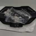 Motorcycle Wheel Rear Mudguard,Fender Rear Cover Compatible with Universal Motorbikes Scooter Extender Accessories-Black