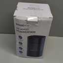 Humidifiers for Bedroom, 2.0L Cool Mist Humidifier for Home Plant and Baby Nursery, Quiet Ultrasonic Humidifier with 360 Nozzle, Auto Shut-Off, Filterless, Black