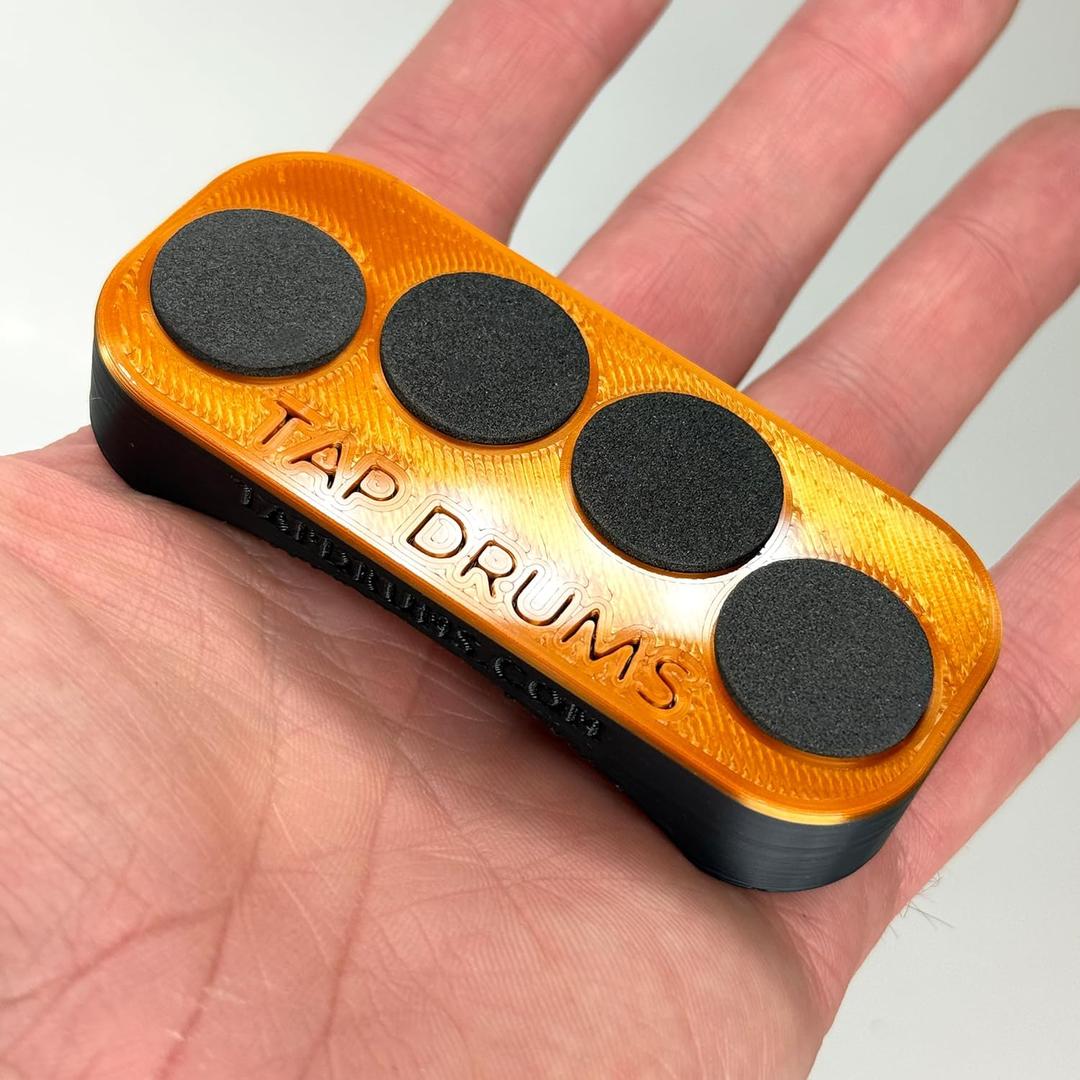 Silent - The Musician's Fidget - Stop Fidgeting, Start Tapping (Copper Shiny)