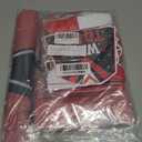 Graduation Decorations Red and Black Party Decor Set include Congrats Grad Banner Graduation Backdrop Class of 2026 Balloons Party Supplies