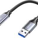 USB C Female to USB Male Adapter, USB A to USB C Cable Adapter with 10Gbps Data Transfer and Charging for Laptop, PC, Flash Disk, Quest Link, Charger