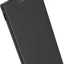 TNTOR Slim Portable Charger with Built-in USB C Cable, 5000mAh Ultra Thin Power Bank Small Battery Pack for Travel, Compatible with iPhone 15/16 Android Samsung Galaxy Pixel