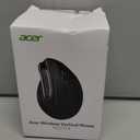 acer Ergonomic Mouse Wireless, Vertical Computer Mouse for Office, Ergo Mice Rechargeable for Medium to Large Sized Hands, 2.4GHz USB Receiver, 800/1200/1600 DPI, 6 Buttons for Laptop, PC and Desktop
