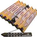 Satya with ANKCIENSE Incense Holder Pack of 3 fragrances Variety Pack of 90 Sticks. (Sandalwood, Vanila & Jasmine)