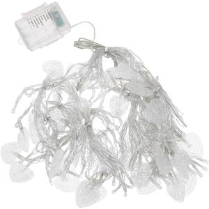 1pc String Valentine Waterfall Lights Fairy Curtain Lights Heart Curtain Lights Backdrop Fairy Lights Wedding Window Lights Fairy Light Curtains Led Decor Flashing (200*150 CM)
