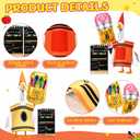 Back to School Goose Outfit Porch Decoration Balloons, Crayon