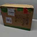 40" Extra Large Collapsible Wagon Cart 550 lbs Capacity Big Wheels IrBlack