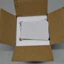 64 Pcs Peel and Stick Beveled Mirror Glass Tile.2.5x1 Inch Mirror Backsplash Tiles. Cute Mirror Strip Tile for Kitchen, Bathroom Wall. 64 Pcs (Silver)