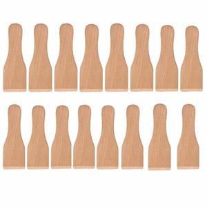 Wooden Raclette Spatula for Non-stick Pans | Baking Utensils Set | Kitchen Tools & Gadgets - Great Bakeware for Cooking (16)