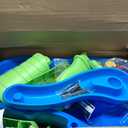 Step2 Rain Showers Splash Pond Water Table, Kids Water and Sand Activity Sensory Playset, Summer Outdoor Toys, 13 Piece Water Toy Accessories, For Toddlers 1.5+ Years Old, Blue & Green