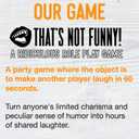2 x Pilgrim Soul That's NOT Funny - A Party Game for People Who Love to Laugh - 150 Ridiculous Role Playing Cards - Fun Topics Games for Family and Friends