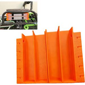 Kayak Under Seat Storage Compatible with Kaku Kayaks, Fishing Tackle Organizer Holds for Plano 3700 Boxes, Tool-Free Installation Kayak Accessory