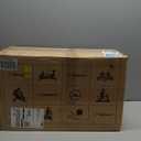 Under Desk Bike Pedal Exerciser, Quiet Magnetic Mini Exercise Bike with MERACH App for Arm, Leg Recovery, Physical Therapy, Smooth Foot Desk Cycle with 2 Resistance Bands & Non-Slip Mat (Black & Blue)