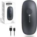 Canslab Ultrablde SE - USB Rechargeable Electric Can Opener for Kitchen for Seniors with Arthritis- Cordless Battery Powered Automatic, Side Cut, Smooth Edge, Handsfree, for Small or Large Cans, Grey (Charcoal Black)