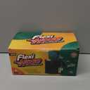 Flexi Hose with 8 Function Nozzle, 50FT - Lightweight Expandable Garden Hose, No-Kink Flexibility, 3/4 Inch Solid Brass Fittings and Double Latex Core - Green