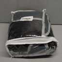 Yuntec Dog Car Cover for Back Seat Pet Protector Waterproof Bench Car Seat Cover, Nonslip Rear Seat Cover fits Middle Armrest for Most Cars Trucks SUVs - Grey