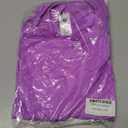 Women's Raglan Cap Cozy Honey Short Sleeve Rashguard 50+ Uv Protection Skin Guard (X-Large, Violet)