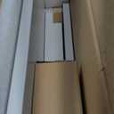 FLEXISPOT H7 Adjustable Overbed Bedside Table with Wheels Pneumatic Mobile Standing Desk Laptop Desk Rolling Computer Cart Movable Overbed Table Hospital Home Use(27.6" W x 15.7" D, White) (Small)