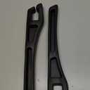 2PCS Car Seat Gap Filler Organizer,2 in 1 Car Gap Filler with Fill and Storage Function for Storing Phones Keys Cards, Universal Multifunctional No Drop Seat Guard for Cars (Black)