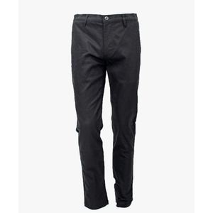 Men's Black Long Cargo Pants, XL