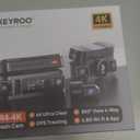 360 View 4K 4 Channel Dash Cam Front and Rear Inside Left Right, Built-in GPS, 5.8GHz WiFi, Car Dash Camera for Cars with App Connect, Support Parking Mode, G-Sensor, Free 128GB Card